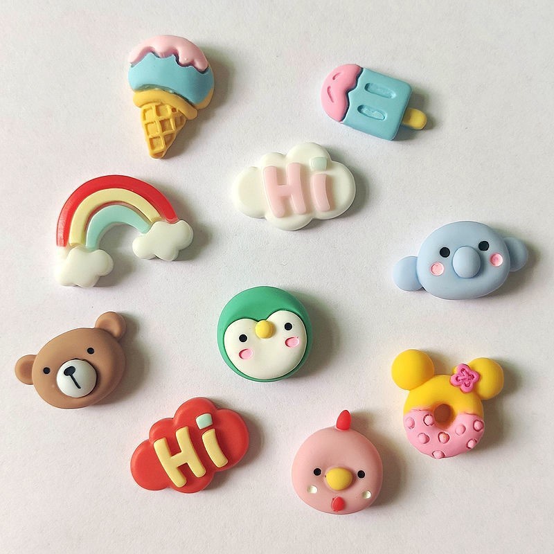 Sticker Dán 3D/2D Cute Dễ Thương Dùng Để Dán Bình Nước, Cốc Sứ, Ốp Điện ...