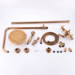 Bộ sen cây nóng lạnh tắm đứng chất liệu Đồng giả cổ cao cấp - Phong cách Châu âu hiện đại - Hàng mới về mã BSC003 — ảnh 6