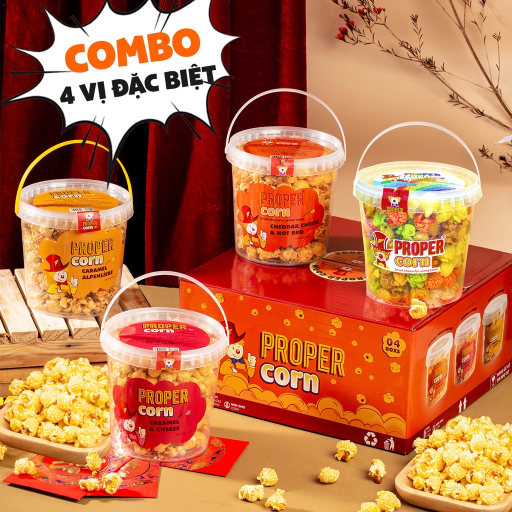 Bắp rang bơ ProperOne - VỊ ĐẶC BIỆT | Shopee Việt Nam
