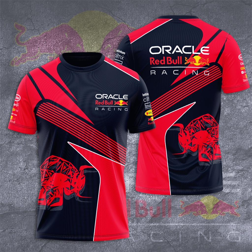 Áo Thun Nam In Hình RedBull Formula One Racing Team 3D Thời Trang Mùa Hè 2023 2022