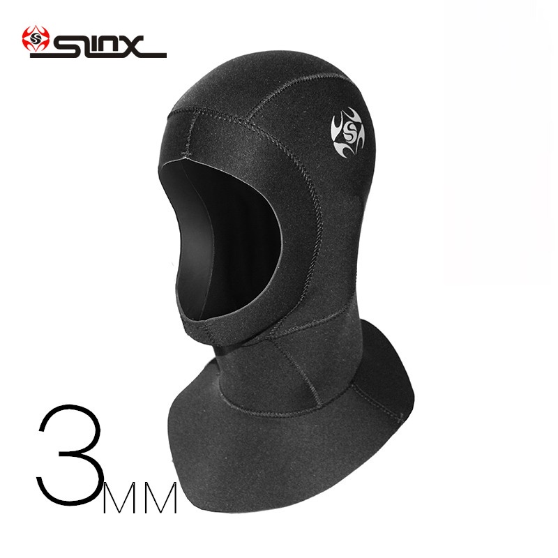 Mũ lặn scuba nam 3mm neoprene, phù hợp cho spearfishing và giữ ấm dưới nước.