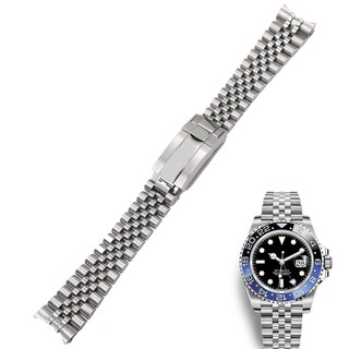 Dây Đeo Thay Thế Bằng Thép Không Gỉ 20MM Cho Rolex GMT Master II