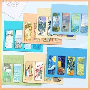 Bộ 4 Bookmark Nam Châm Hình Tranh Van Gogh