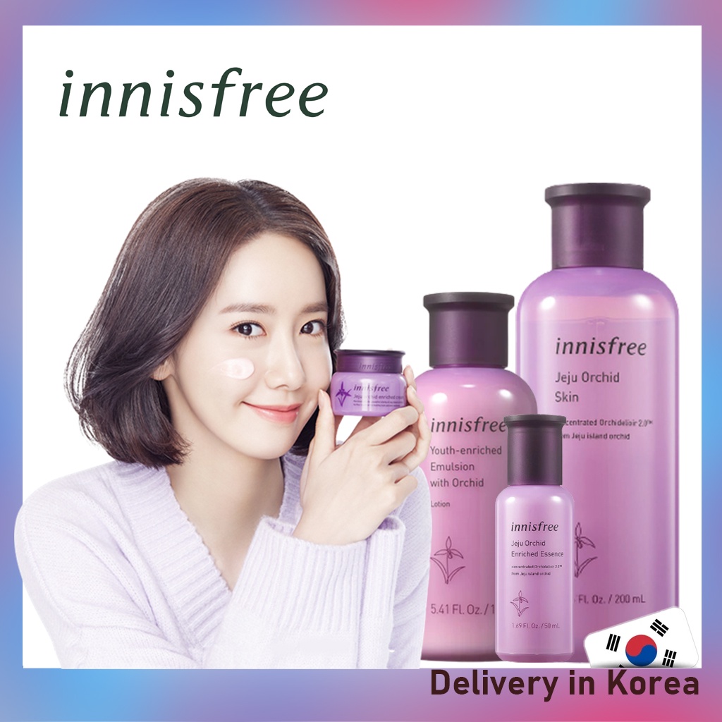 [Innisfree] Jeju ORCHID SKIN 200ml / Essence 50ML / Lotion 160ML ...