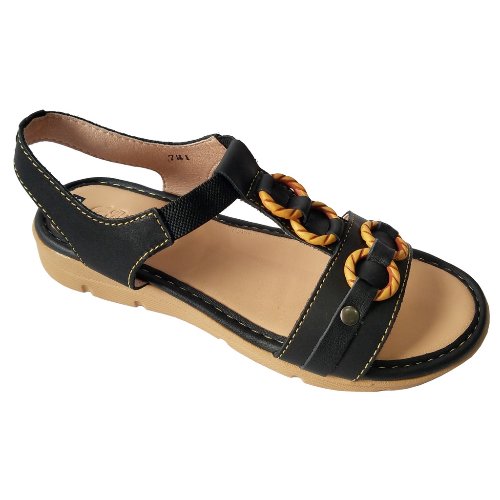 Giày Sandal Nữ Da Bò BIGGBEN HKD012