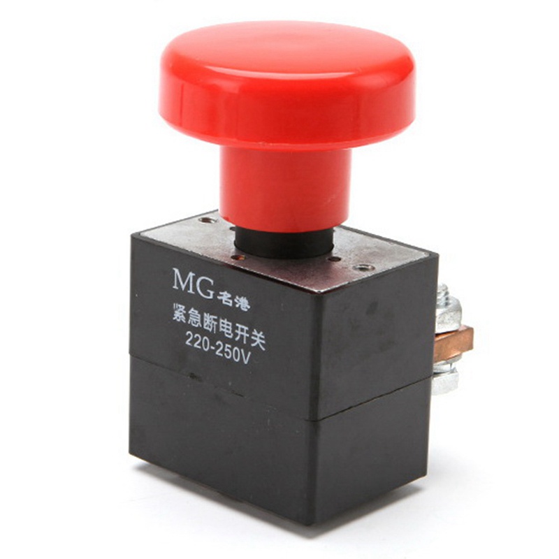 Công tắc ngắt kết nối khẩn cấp loại 250A Công tắc dừng Nút khởi động Công tắc khẩn cấp cho xe nâng Pallet Xe tải Xe Golf