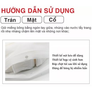 Bông tẩy trang 222 miếng