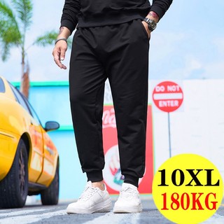Quần Baggy Màu Đen Ống Rộng Phong Cách Hàn Quốc Cho Nam Giới Có Size Lớn 10XL 8XL 9XL