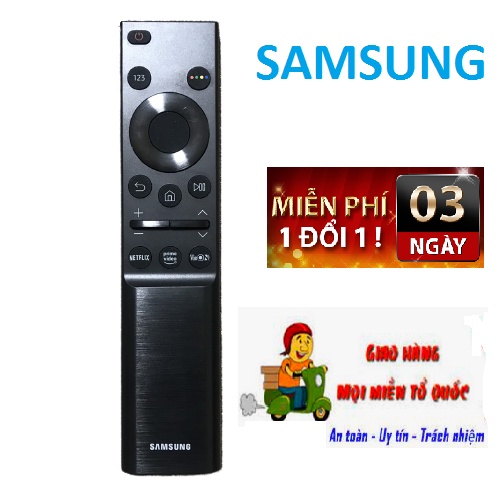 Remote điều khiển tivi samsung UA65AU7200 không giọng nói, hàng tốt