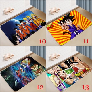 Thảm Cửa Hoạt Hình Nhật Bản Anime Son Goku DRAGON BALL Phòng Ngủ Văn Phòng Trang Trí Nhà Cửa Thảm Sàn Chống Trơn Trượt (60x40CM)