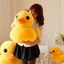 Kawaii Lớn Vàng 30cm Vịt Mini Sang Trọng Búp Bê Đồ Chơi Dễ Thương Mềm Mại Hoạt Hình Thú Nhồi Bông Đồ Chơi Sinh Nhật Cho Trẻ Em Trẻ Em Bé Gái