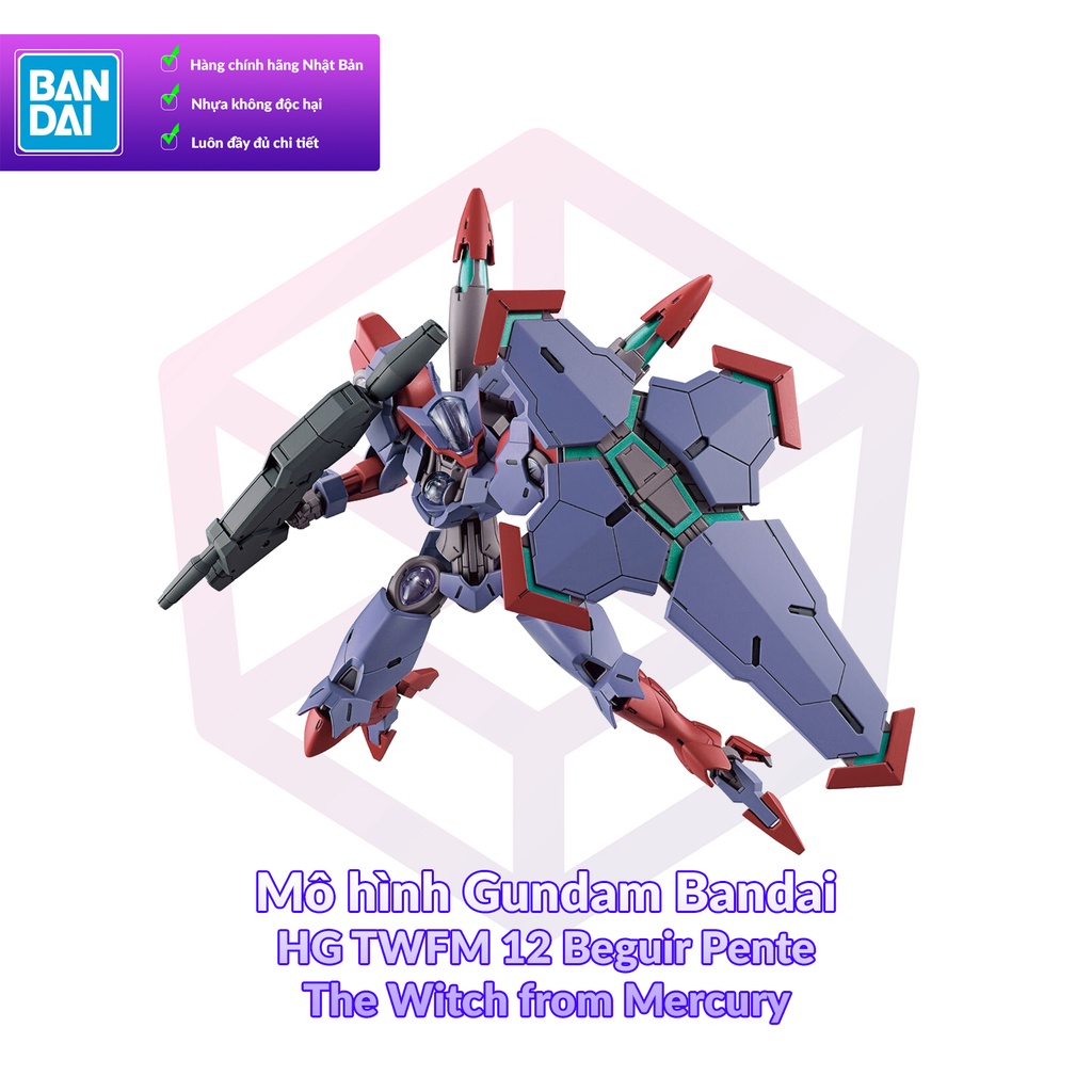 Mô hình Gundam Bandai HG TWFM 12 Beguir Pente 1/144 The Witch from ...