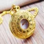 Đồng hồ VVDZA Fob dành cho nữ thạch anh có vòng cổ Steampunk