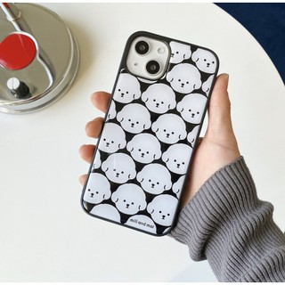 Ốp Điện Thoại epoxy Họa Tiết Cún / Thỏ / Trái Tim Cho iphone 15 14 13 12 11 pro max s22 ultra plus s21