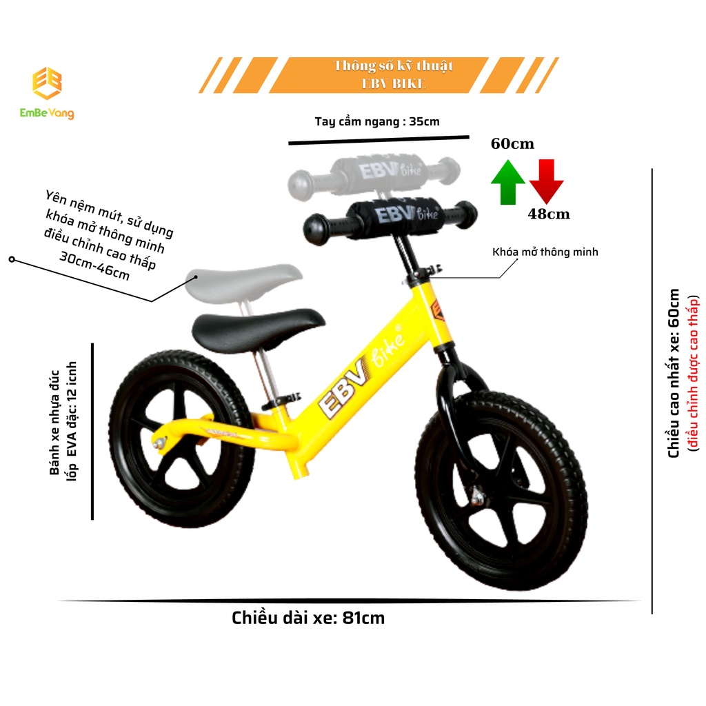 Ưu điểm Xe Thăng Bằng Em Bé Vàng