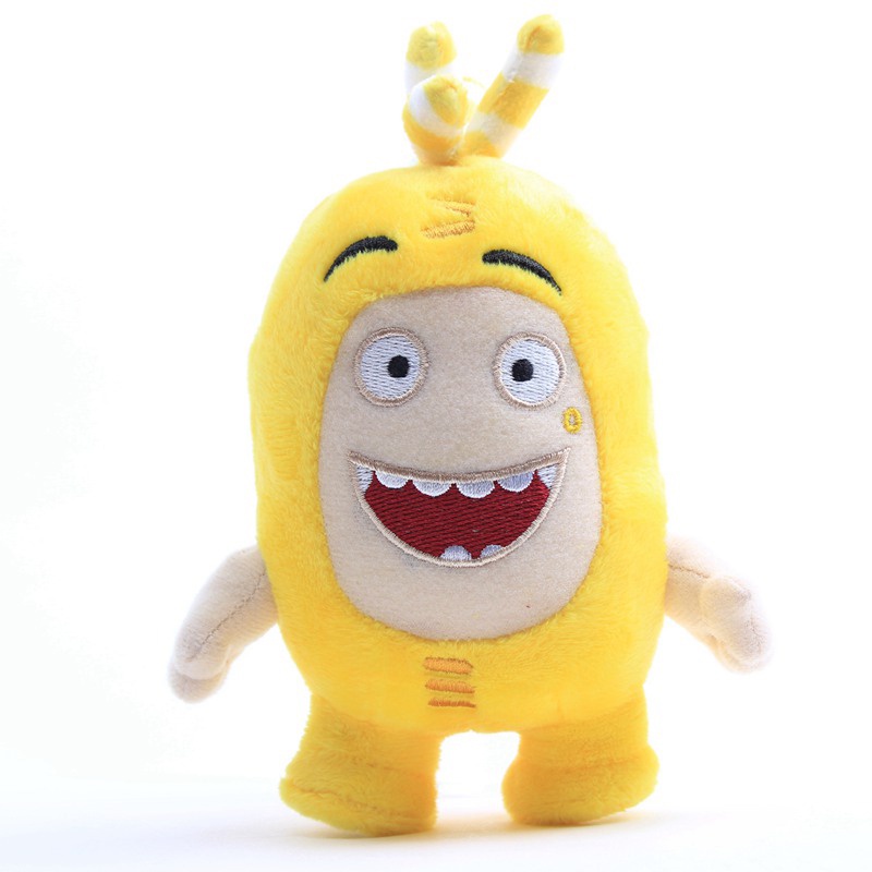 Gấu bông Oddbods Pogo Zee Jeff Fuse Slick 18cm / 30cm mềm mại dễ thương dành cho bé