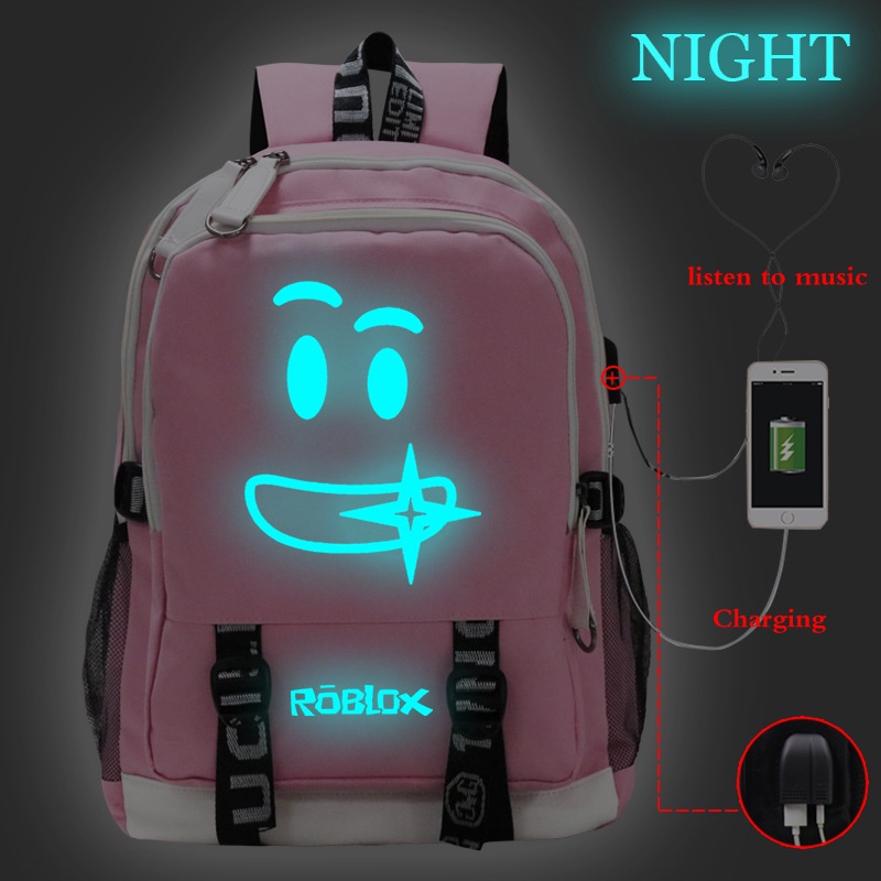 YT2 Roblox Ba Lô Dành Cho Nữ Nam Sinh Viên Dung Tích Lớn Thoáng Khí In Thời Trang Cá Tính Túi Đa Năng TY2