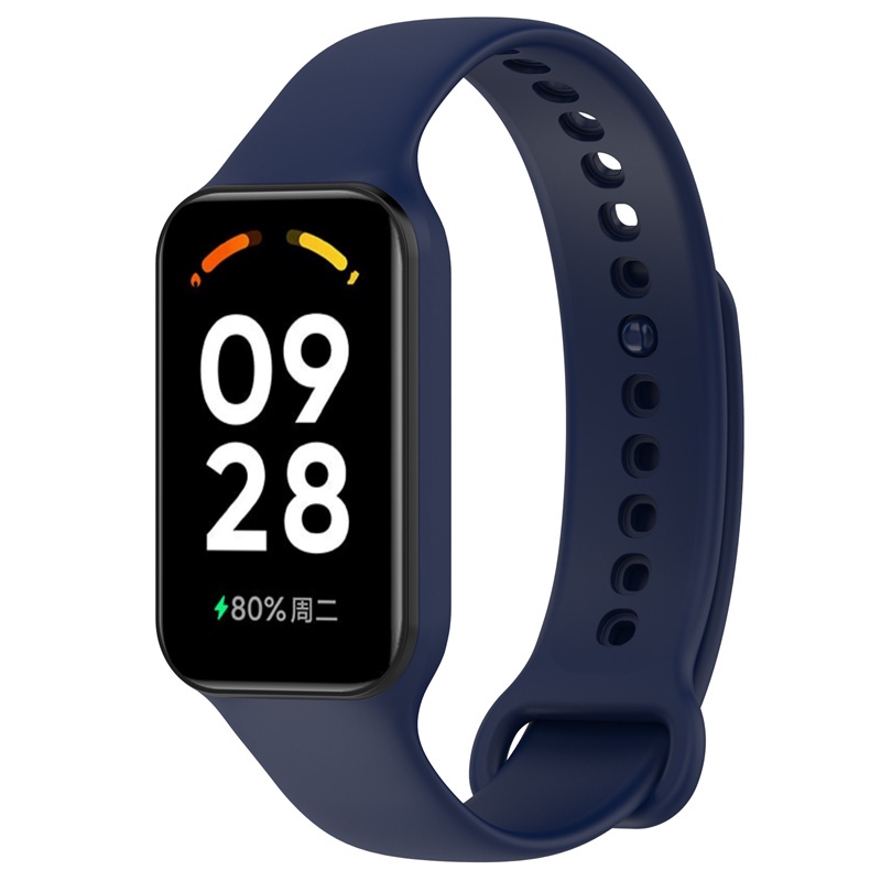 Redmi Smart Band 2 Dây Đeo Thay Thế Chất Liệu Silicon Màu Trơn Cho Xiaomi Redmi Band 2