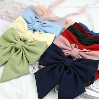 Nơ Đeo Cổ Đồng Phục Học Sinh / Hóa Trang Lolita Màu Trơn Dễ Thương