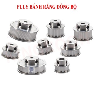 Puly bánh răng đồng bộ - ròng rọc truyền động dây curoa mini GT2 ...