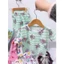 combo 4 bộ cộc tay bé gái đủ hình cực xinh, bộ cotton cộc tay bé gái 9-20kg