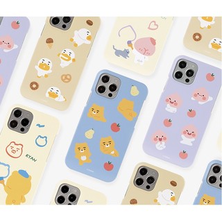 Kakao Friends - Spring edition pastel color hard case compatible for iphone 14 13 12 11 s23 s22 ultra plus