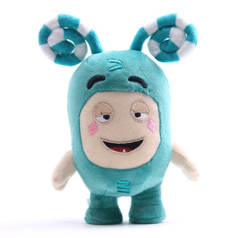 Gấu bông Oddbods Pogo Zee Jeff Fuse Slick 18cm / 30cm mềm mại dễ thương dành cho bé