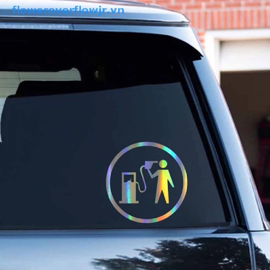 FJR Ngộ nghĩnh Dán Xe Ô Tô CHỈ Đề Can Nhiên Liệu 3D Dán Tạo Kiểu Sáng Tạo HOT