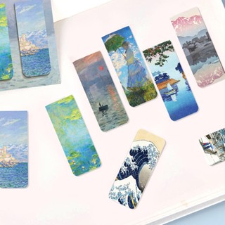 Bộ 4 Bookmark Nam Châm Hình Tranh Van Gogh