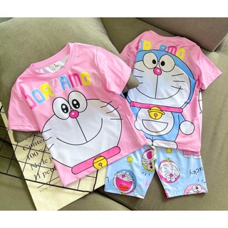 [8-40Kg] Bộ đồ bé gái quần Lửng in hình 3D HOT TREND chất vải mềm mịn thoáng mát được các bé yêu thích BGL21