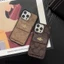 Dành Cho iPhone 14 Pro Max 12mini 13mini Xr X Xs MAX 14Plus 6 6S 7 8 PLUS Da PU Sang Trọng Cổ Điển Có Thẻ Thiết Kế Khe Cắm Ví Điện Thoại Vỏ Bảo Vệ