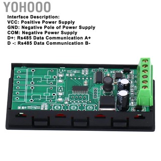 Yohooo Đèn LED hiển thị PLC Bộ đo cổng nối tiếp Giao tiếp 4 chữ số DC5‑36V cho MODBUS‑RTU