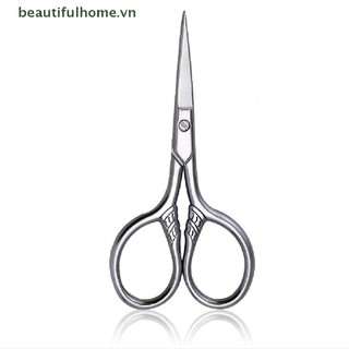 1 Kéo Cắt Tỉa Lông Mày / Lông Mi / Mũi Bằng Thép Không Gỉ