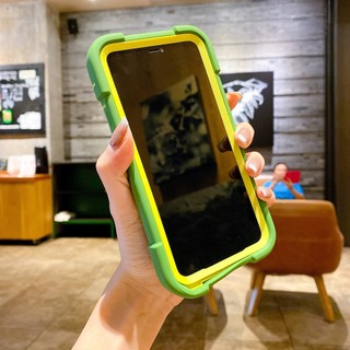 Ốp Điện Thoại Dày Dặn Có Túi Khí Chống Rơi + Giá Đỡ Nhẫn Từ Tính Cho Iphone 6 6S 7 8 Plus SE 2020 2022 8plus