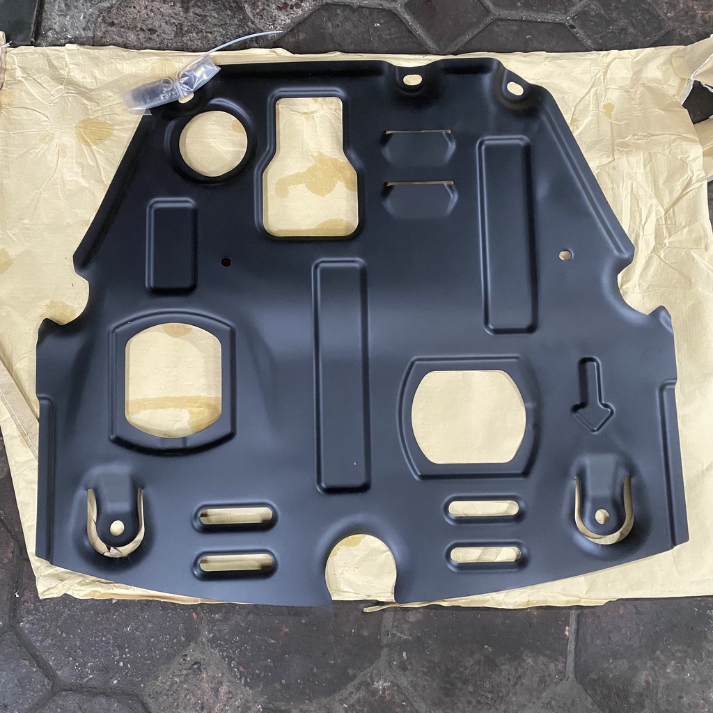 Tấm chắn gầm máy Hyundai Tucson 2022-2024, Chắn gầm máy kim loại Chống đá văng, bùn đất. Có ốc đi kèm tự lắp đặt