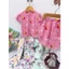 combo 4 bộ cộc tay bé gái đủ hình cực xinh, bộ cotton cộc tay bé gái 9-20kg