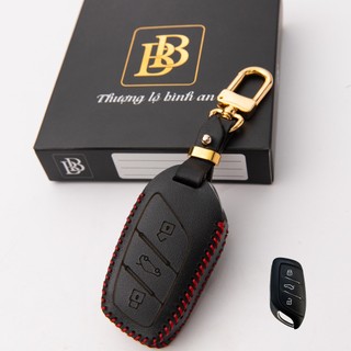 Bao da chìa khoá ô tô Mg5 Mg zs da thật bảo vệ khoá xe tránh trầy xước bảo hành hàng chính hãng bb