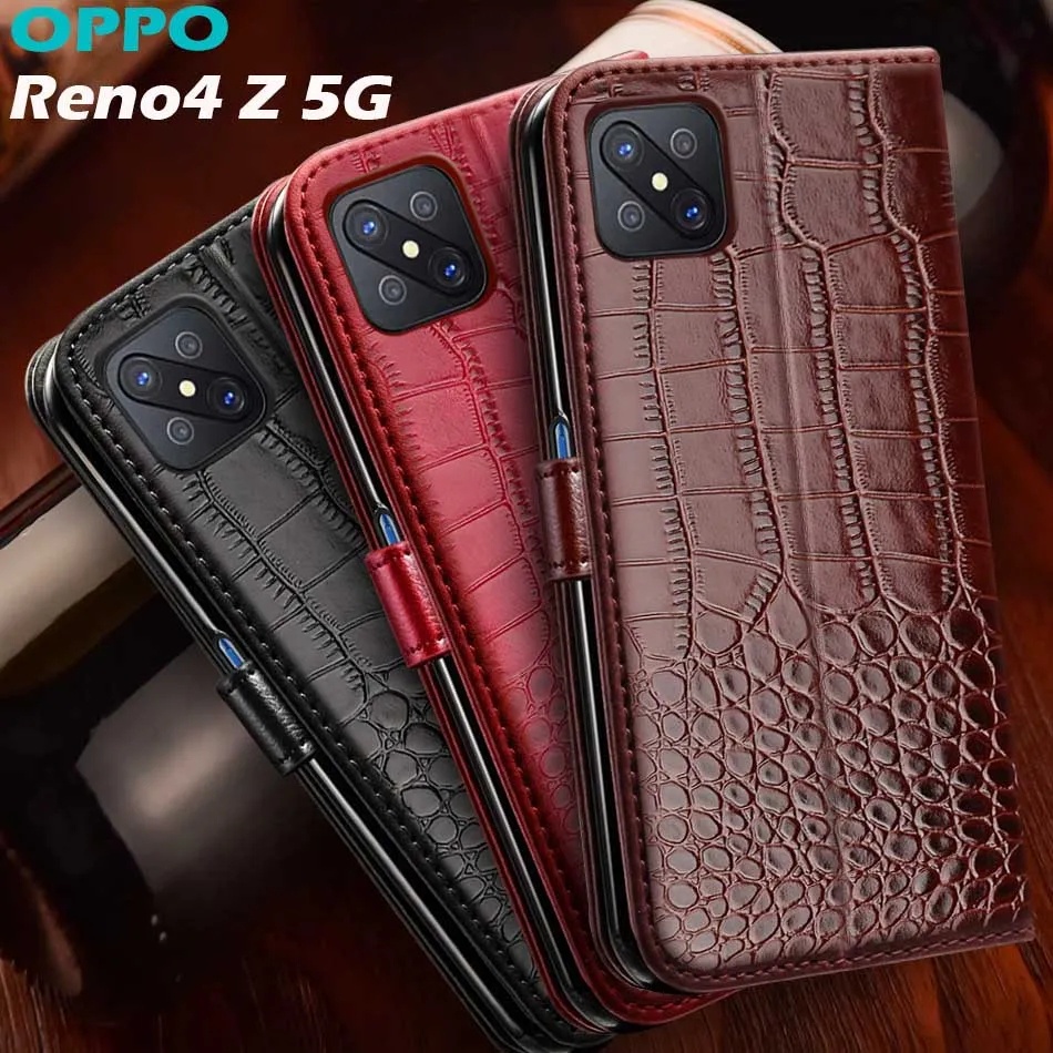 Ốp Lưng Điện Thoại Bằng Silicone Dạng Ví Da Lật Dành Cho OPPO Reno 4Z 5G Reno4 Z 5G OPPO Reno 4 Z 5G Reno4 Z 5G