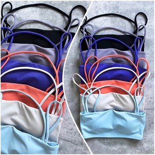 Đồ tập gym ,yoga cao cấp mã thiết kế 2 dây phong cách 6 màu(mã LB31)