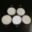 ONE 10 Chiếc Tròn Trong Suốt 70 Mm Trực Tiếp Phù Hợp Với Kín Khí Đồng Xu Viên Đựng Hiển Thị Lưu Trữ