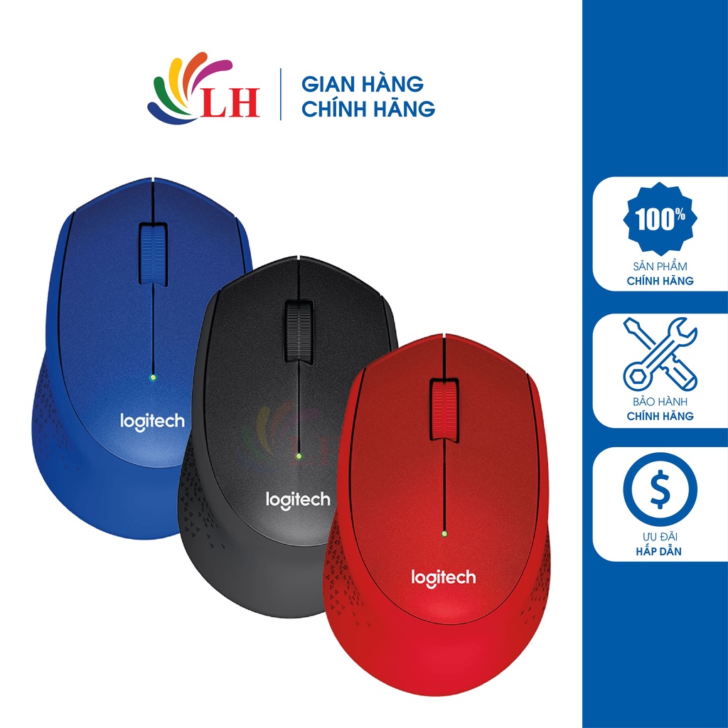 Chuột không dây Logitech M331 - Hàng chính hãng - Thiết kế nhỏ gọn Kết ...