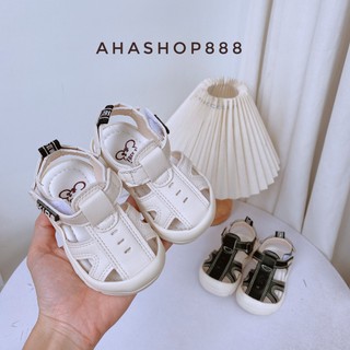 Sz 17-25 Form To Dép Sandal Rọ Quai Dán Siêu Mềm Thoáng Chân Cho Bé Trai Bé Gái K024