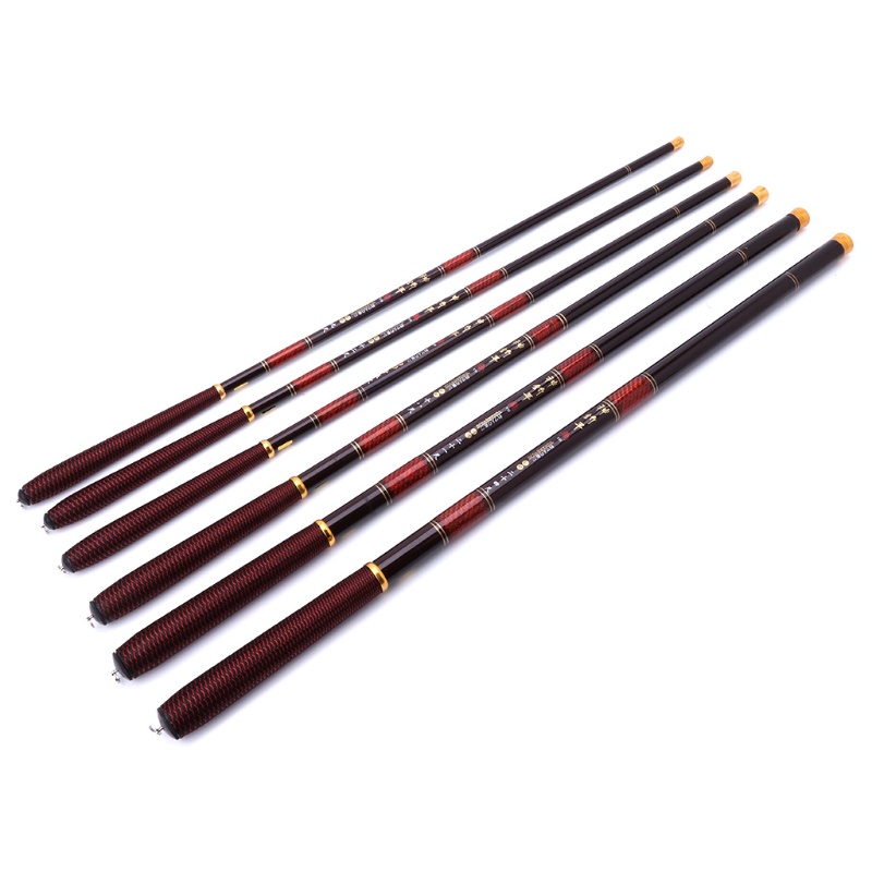 Cần Câu Cá Bằng Sợi Carbon Siêu Nhẹ Cao Cấp 2 7-7 2m