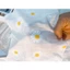 Bộ 2 dây bé gái chất liệu đũi hoa cúc hàn quốc siêu mát 6-17kg, bộ đũi 2 dây bé gái
