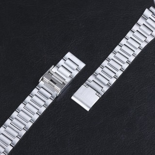 Dây Đeo Inox 18mm Cho Đồng Hồ Casio SGW400 F91W F84 F105 / 108 / A158 / 168