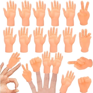 Con Rối Ngón Tay Bằng Cao Su Hình Bàn Chân Mèo Mini Vui Nhộn