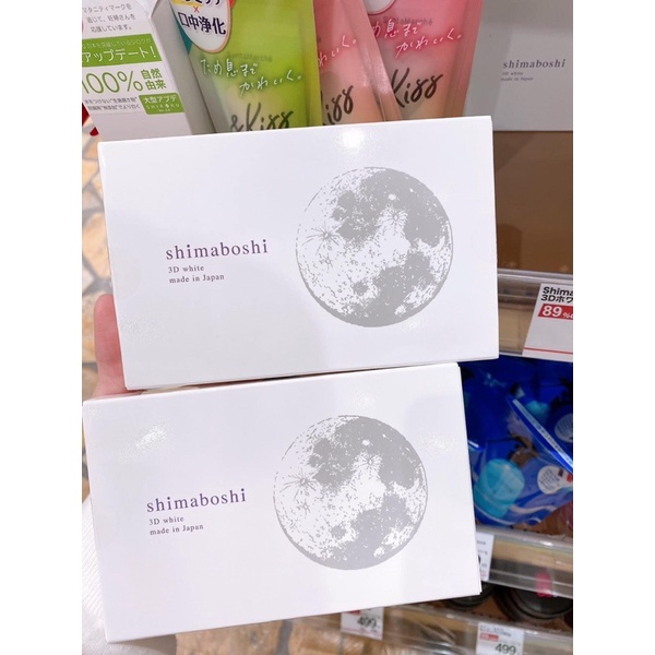 [Hàng Nhật_đủ bill]Gel trắng sáng răng Shimaboshi 3D white