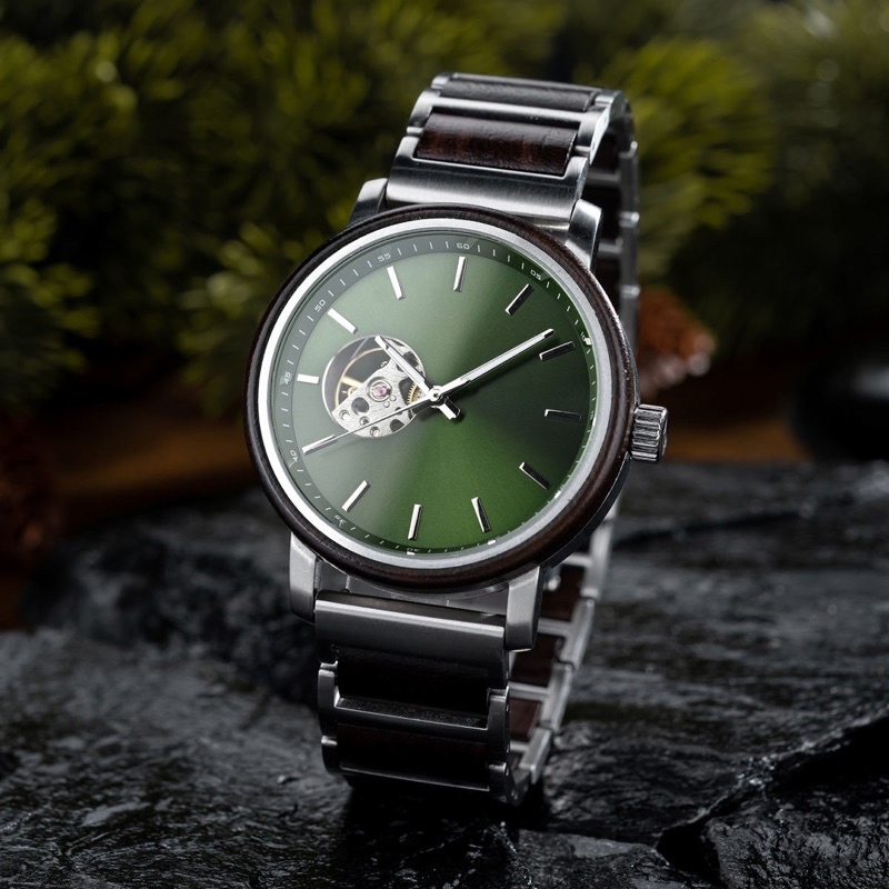 Đồng hồ đeo tay nam vỏ gỗ WoodWatch GT120- 2A  ( HOT )