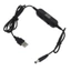 Ec USB 5V sang 1 5V 3V 4 5V 6V 9V 12V Cáp điện áp đầu ra có thể điều chỉnh Dây chuyển đổi bước lên xuống cho đồng hồ đồ chơi và hơn thế nữa
