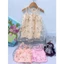váy hoa nổi bé gái cực sang 10-19kg, váy thêu hoa sang chảnh hàng quảng châu bé gái